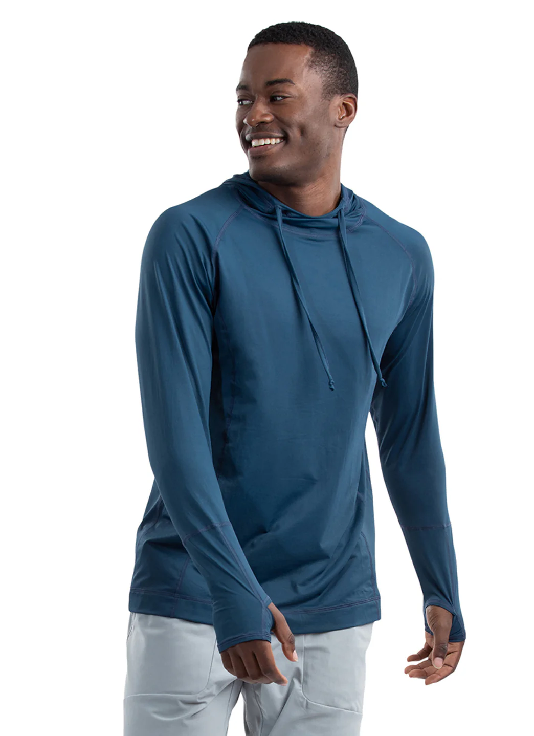 Bloq UV Unisex UPF 50 Pullover Hooded Swim Shirt - Image 31