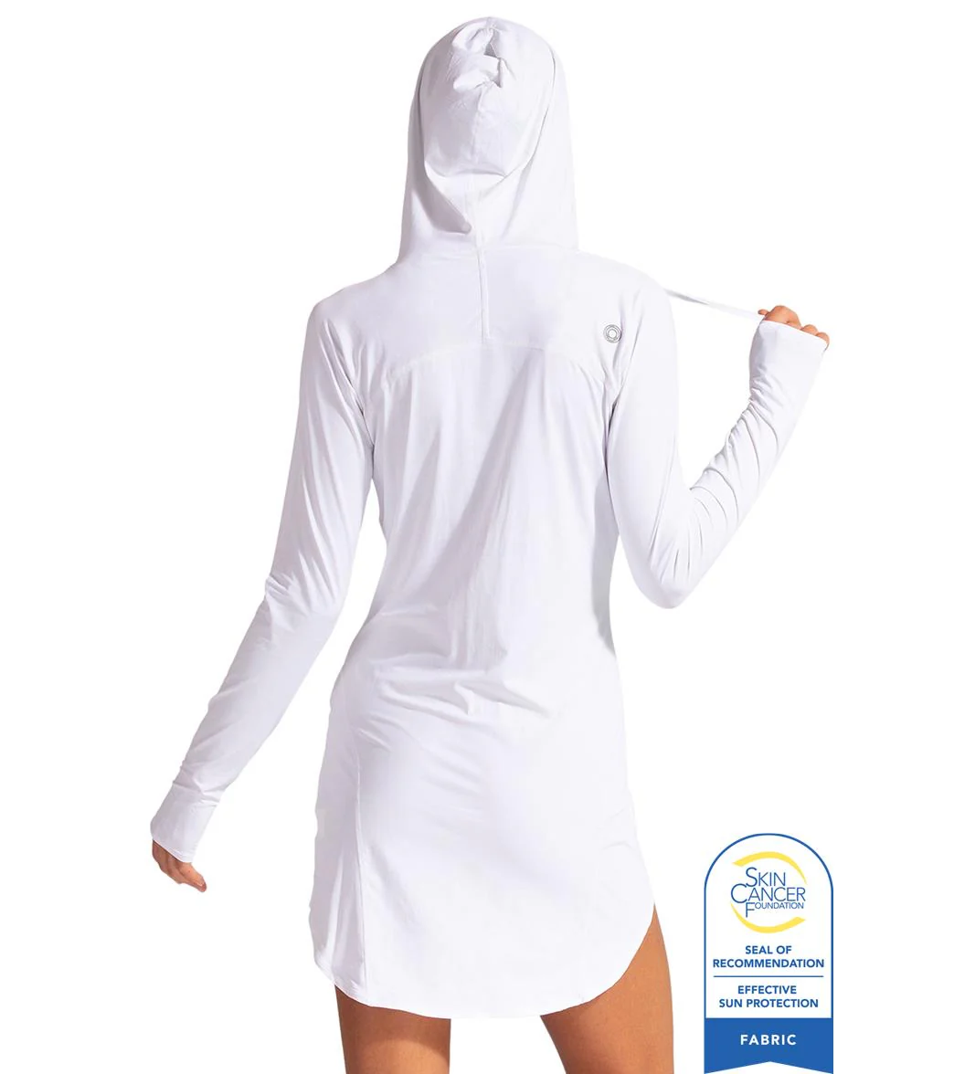 Bloq UV Women's Hooded Long Sleeve UPF 50 Sun Dress - Image 9