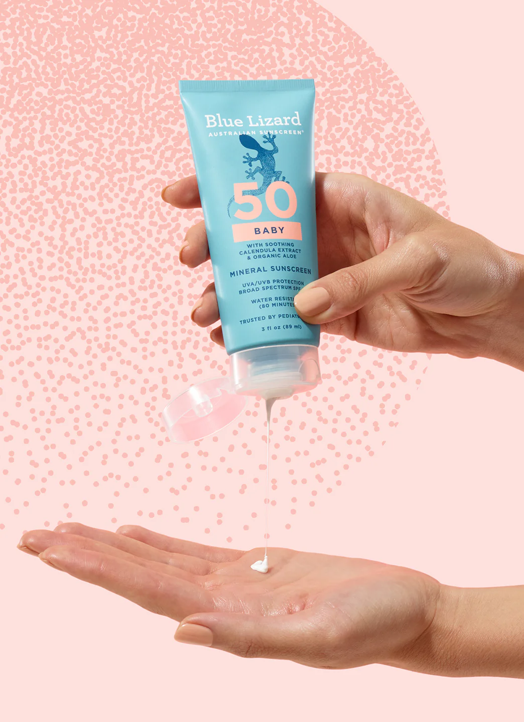 Blue Lizard Baby Mineral SPF 50 Sunscreen Lotion Tube 3 oz - Image 6