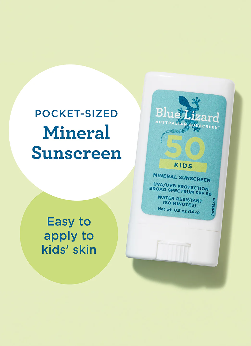 Blue Lizard Kids' Mineral SPF 50 Sunscreen Stick 0.5 oz - Image 4
