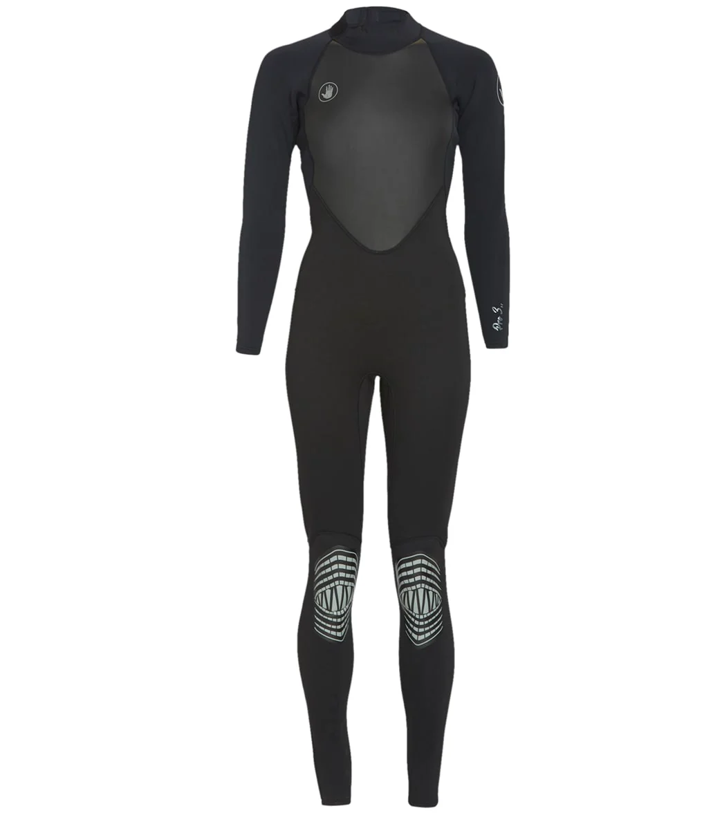 Body Glove Women's 3/2mm PRO 3 Back Zip Full Wetsuit - Image 5