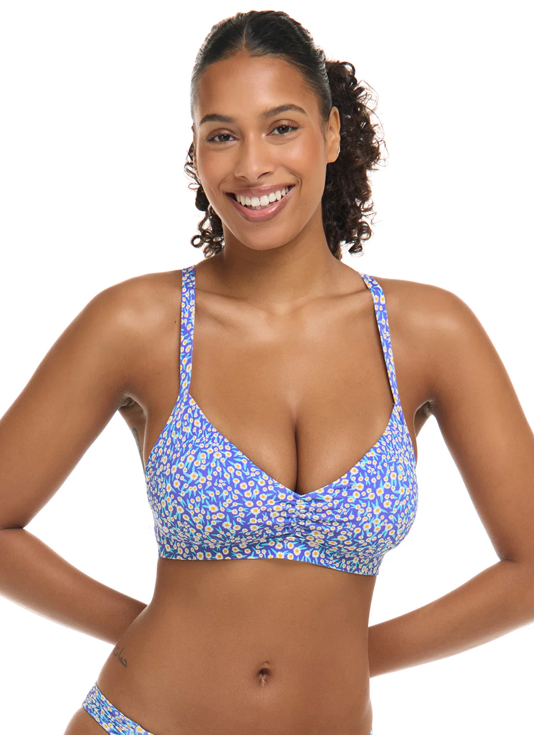 Body Glove Women's Bellium Drew Tie Back Bikini Top (D-F Cup) - Image 3