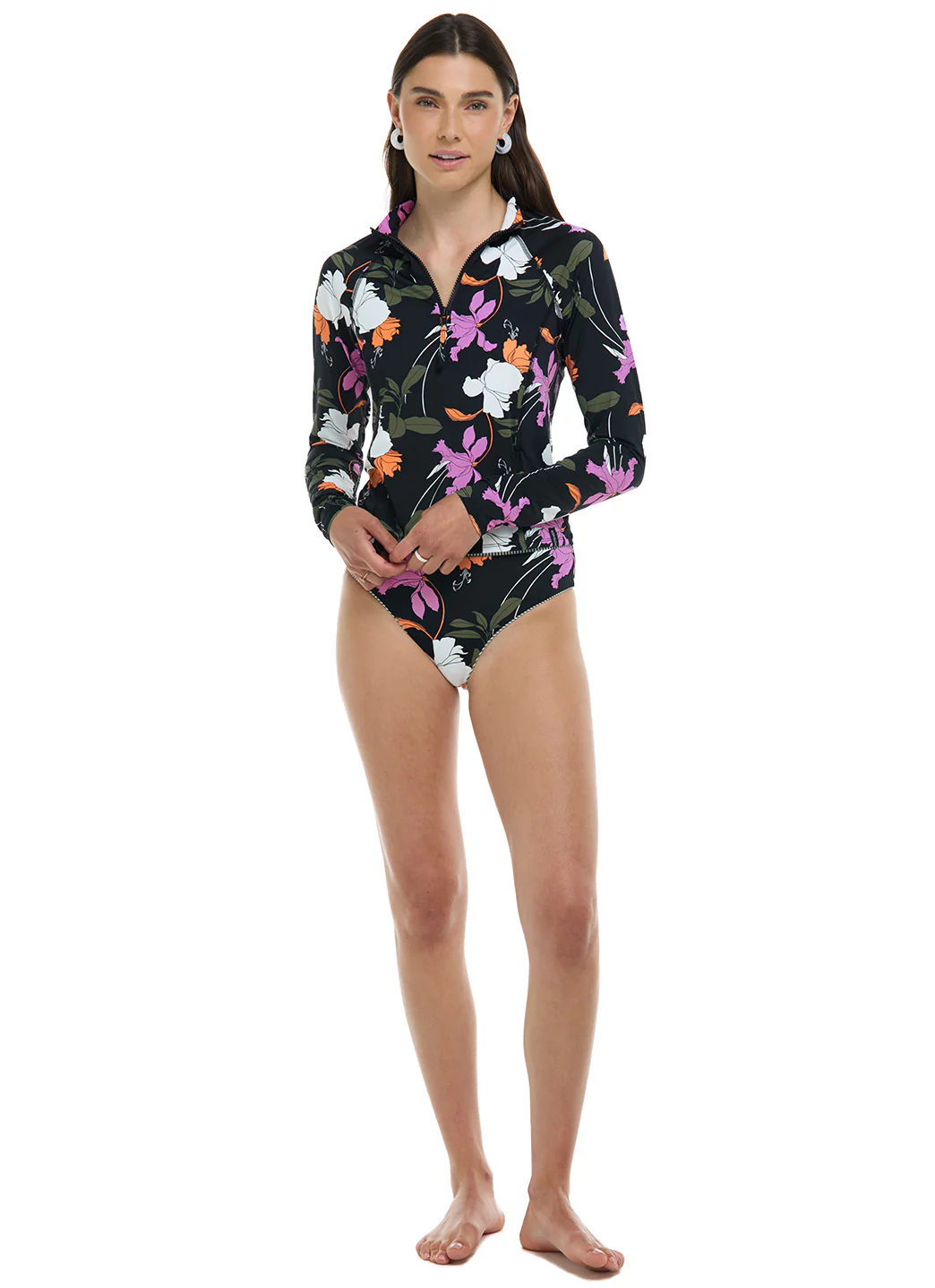 Body Glove Women's Dreamy Raelynn Long Sleeve Rash Guard - Image 5