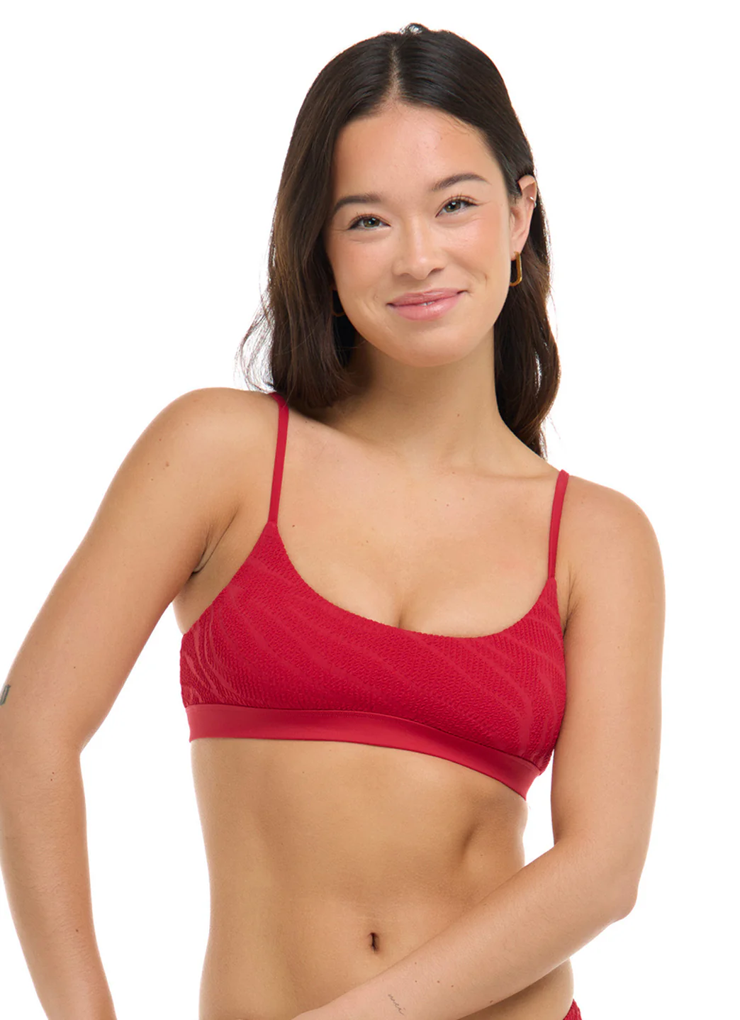 Body Glove Women's Scarlet Aro Spaghetti Straps Bralette Bikini Top - Image 3