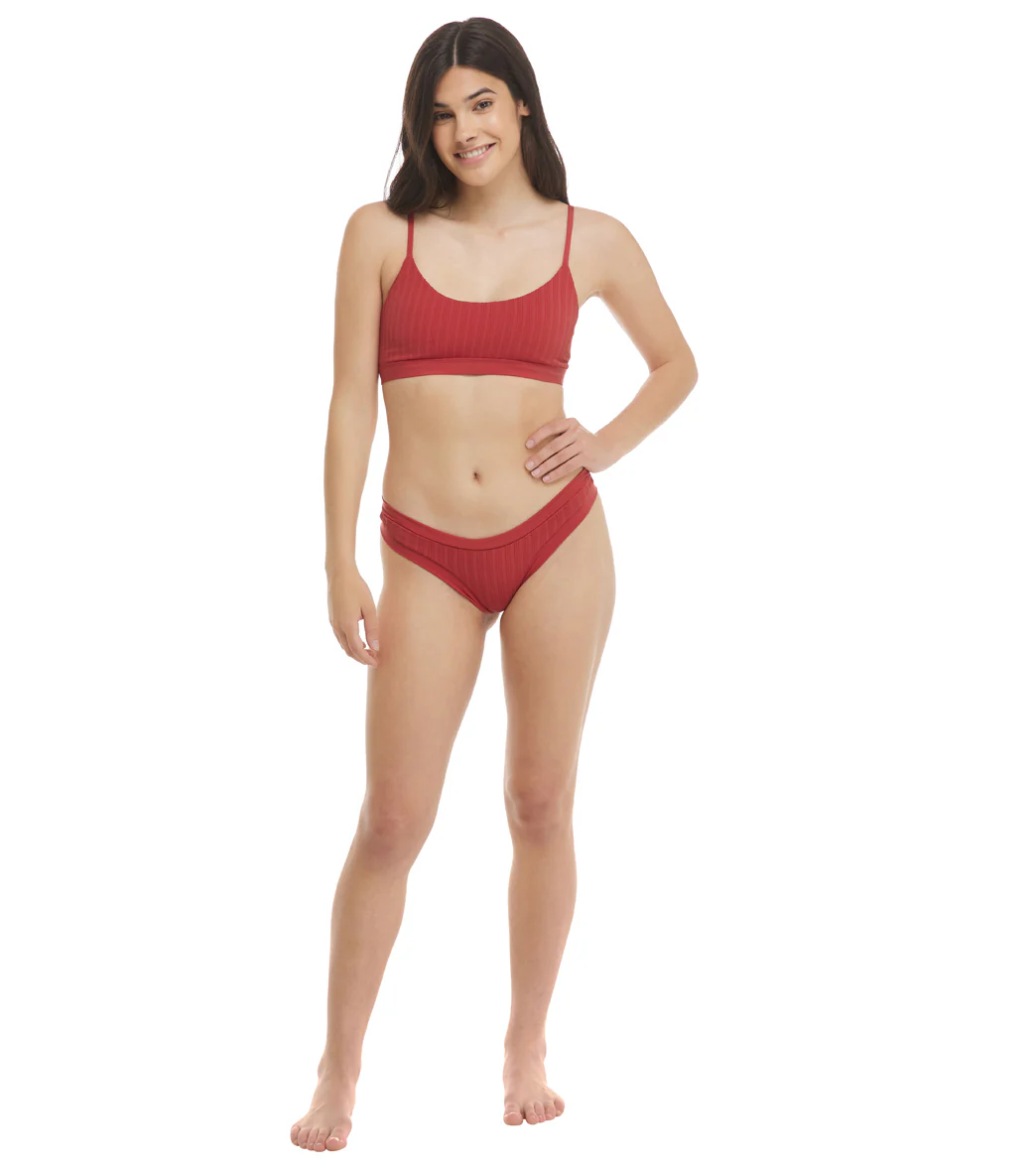 Body Glove Women's Senses Aro Ribbed Bralette Bikini Top - Image 4