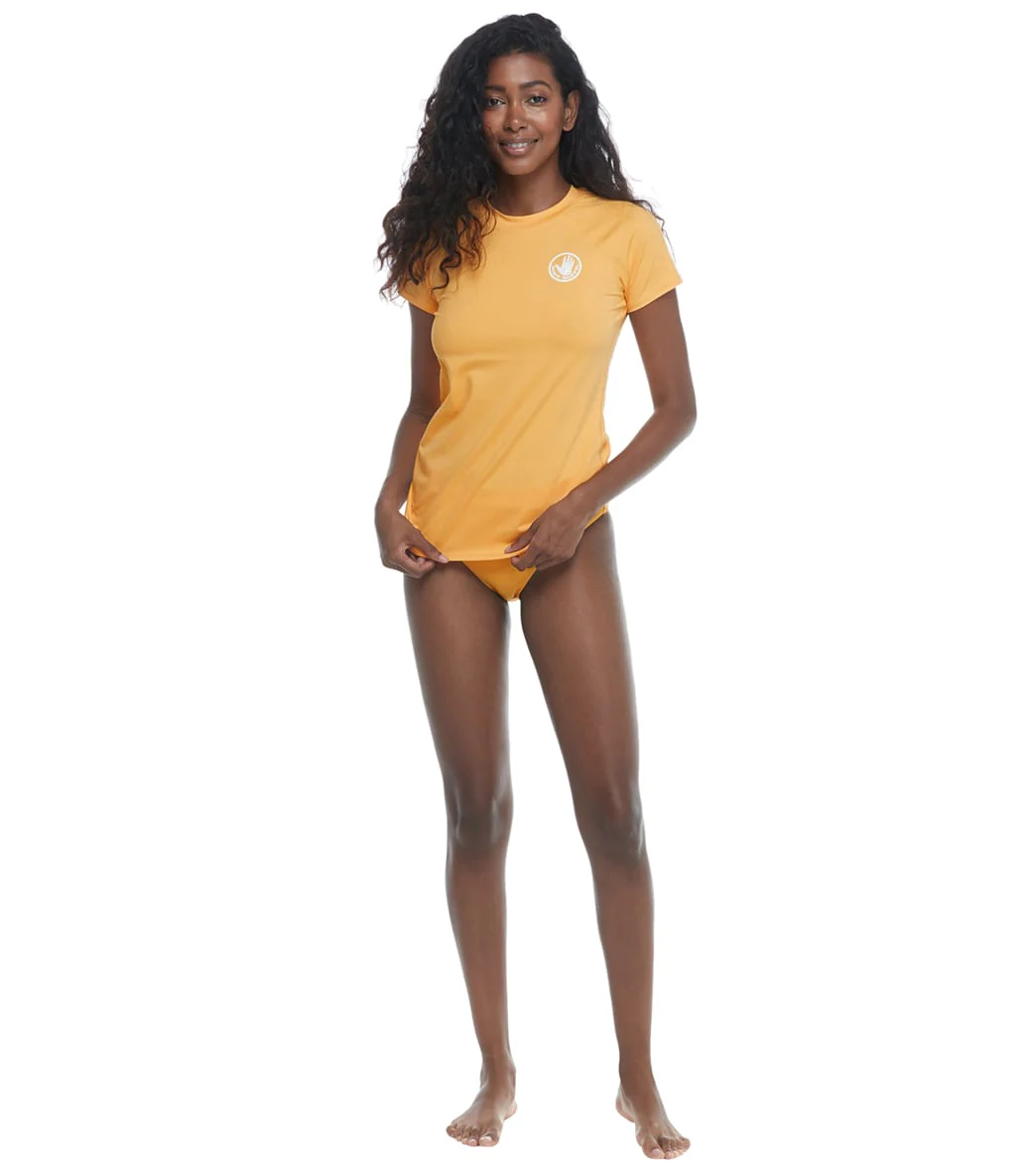 Body Glove Women's Smoothies In Motion Short Sleeve Rashguard - Image 62