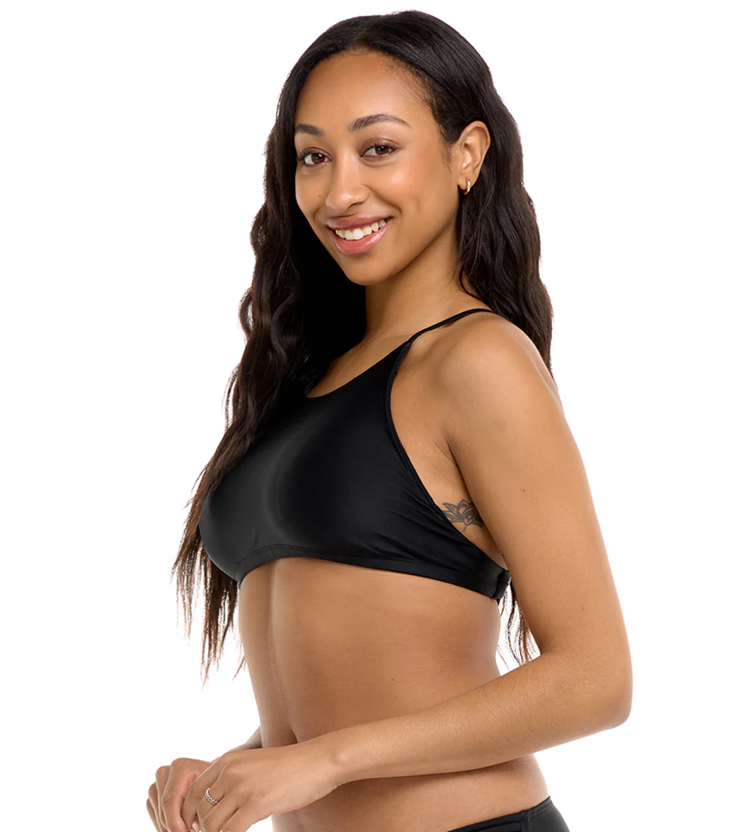 Body Glove Women's Smoothies Shadow Alesha High Neck Bikini Top - Image 22