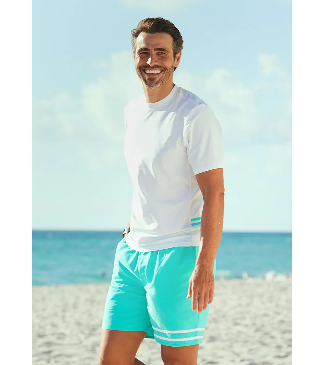 Cabana Life Men's Short Sleeve Rash Guard - Image 4