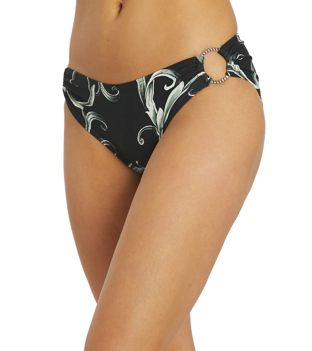 Carmen Marc Valvo Women's Castello Scroll Ring Side Bikini Bottom - Image 12
