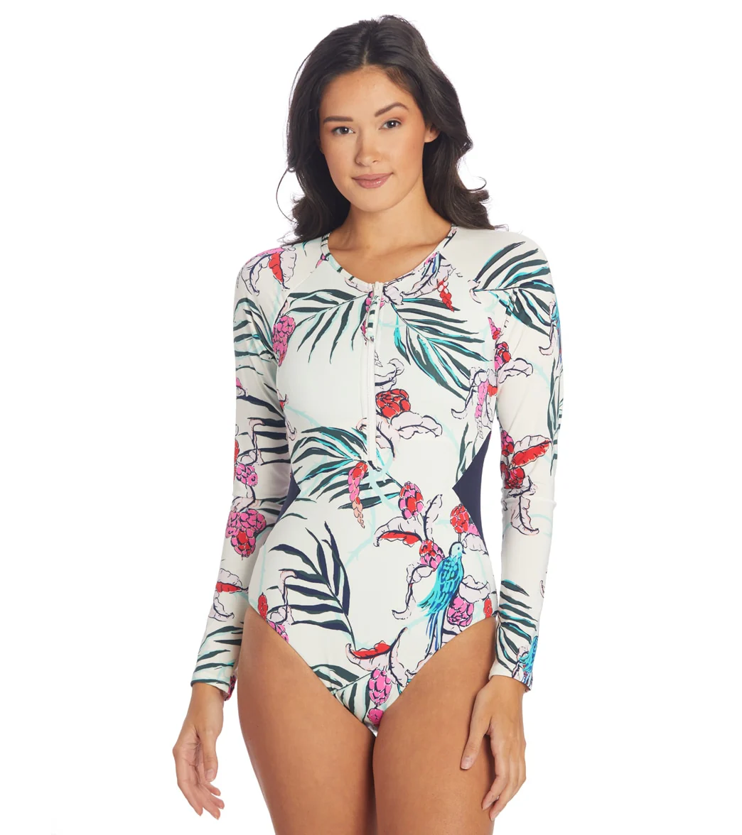 Carve Designs Women's Long Sleeve All Day One Piece Swimsuit - Image 11
