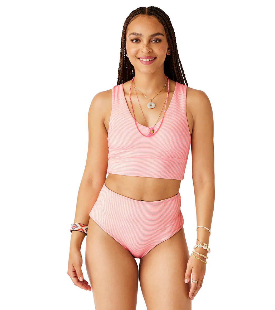 Carve Designs Women's Tofino Longline Bikini Top - Image 5