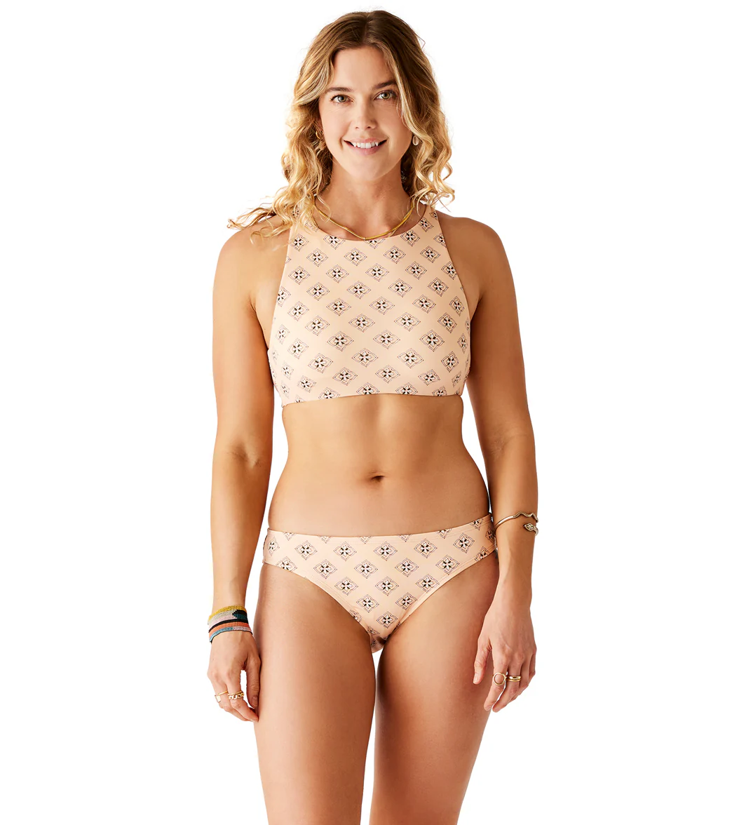 Carve Designs Women's Zuri High Neck Tie Back Bikini Top - Image 4