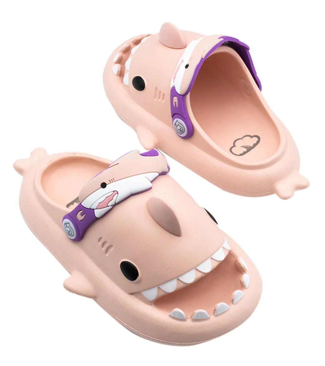 Cloudsharks Kids' Original Cushion Slides - Image 6