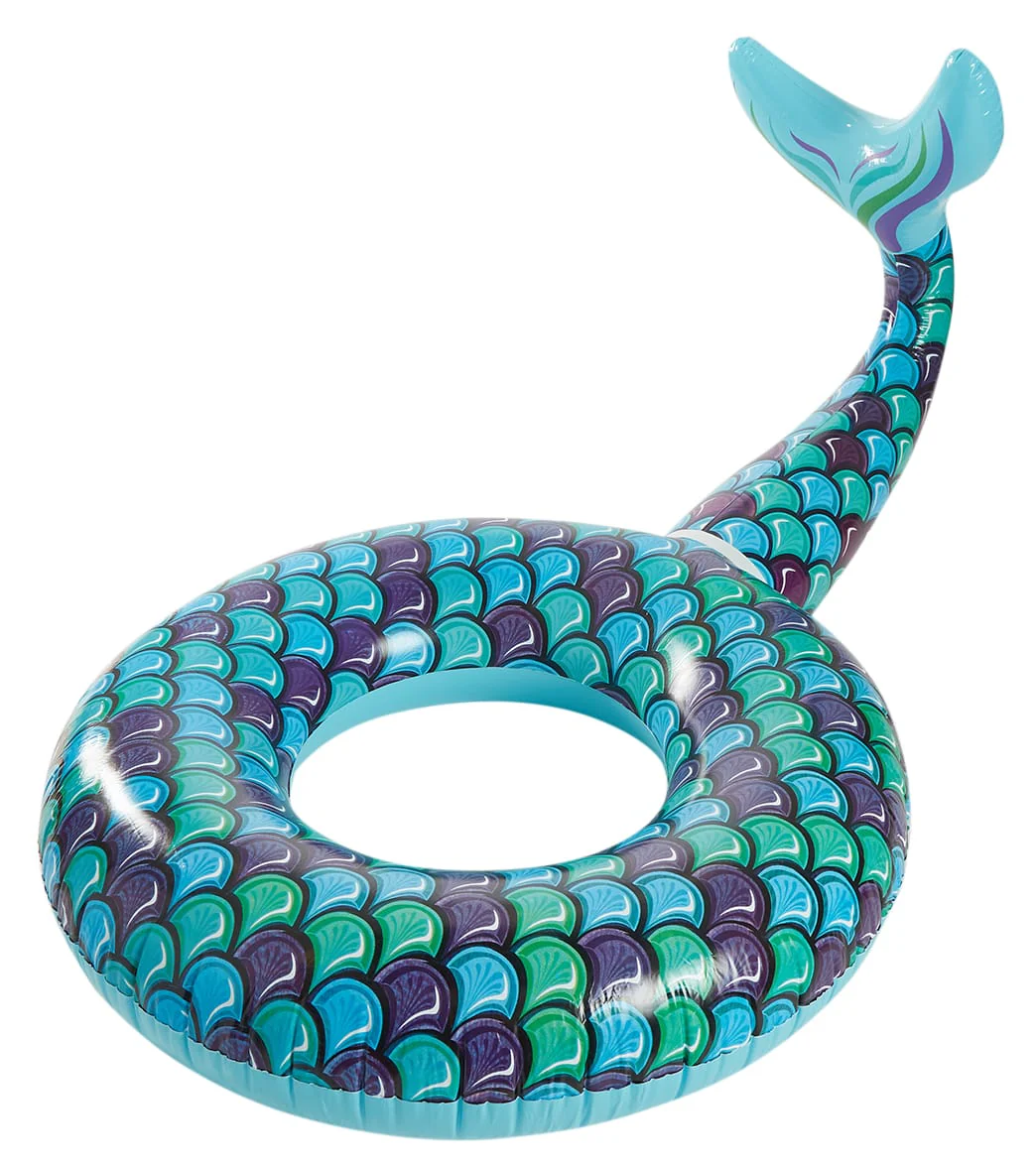 ClubSwim Mermaid Jumbo Inflatable Pool Swim Float Tube 68"