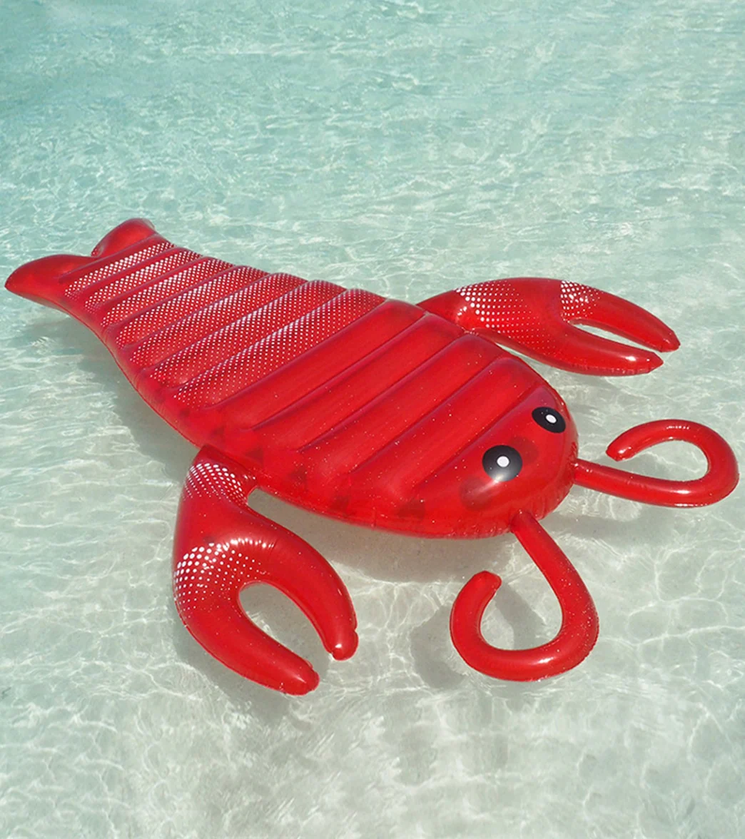 ClubSwim Red Lobster Inflatable Pool Float Lounger 78" - Image 3
