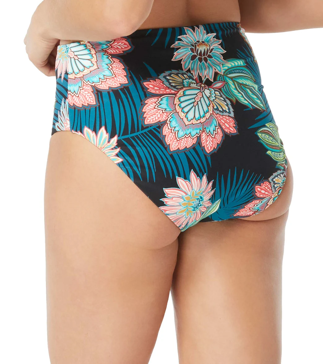 Coco Reef Women's Tropical Lotus Verso High Waisted Bikini Bottom - Image 2