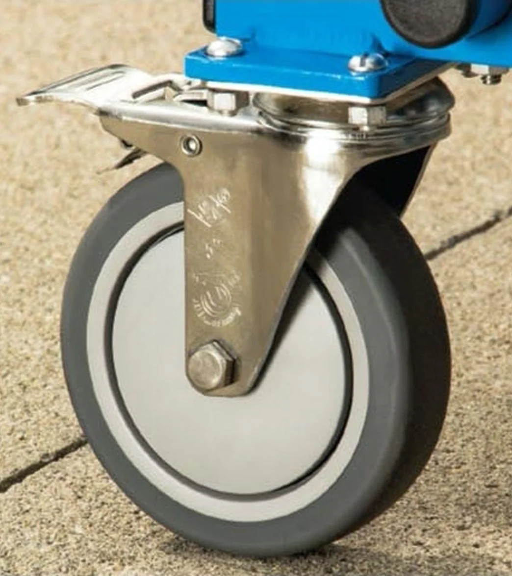 Competitor 5" Ss Swivel Caster With Individual Brake Sold As Each (Fits Classic Also) - Image 4