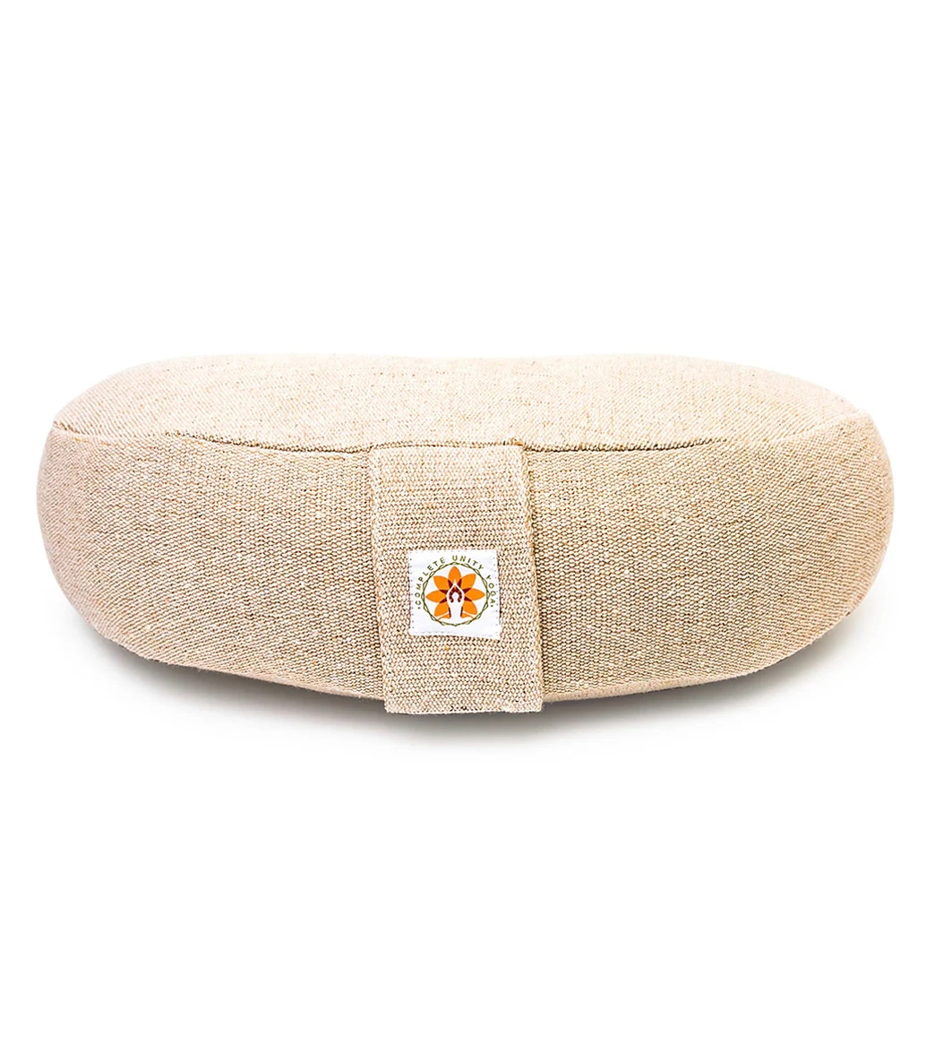 Complete Unity Jute Natural Meditation Cushion - Image 2