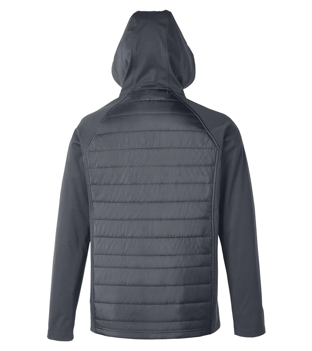 CORE365 Men's Techno Lite Hybrid Hooded Jacket - Image 17