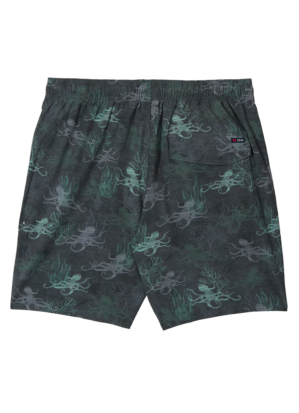 Cova by Jantzen Men's 3 of Hearts 17" Volley Swim Trunks - Image 8