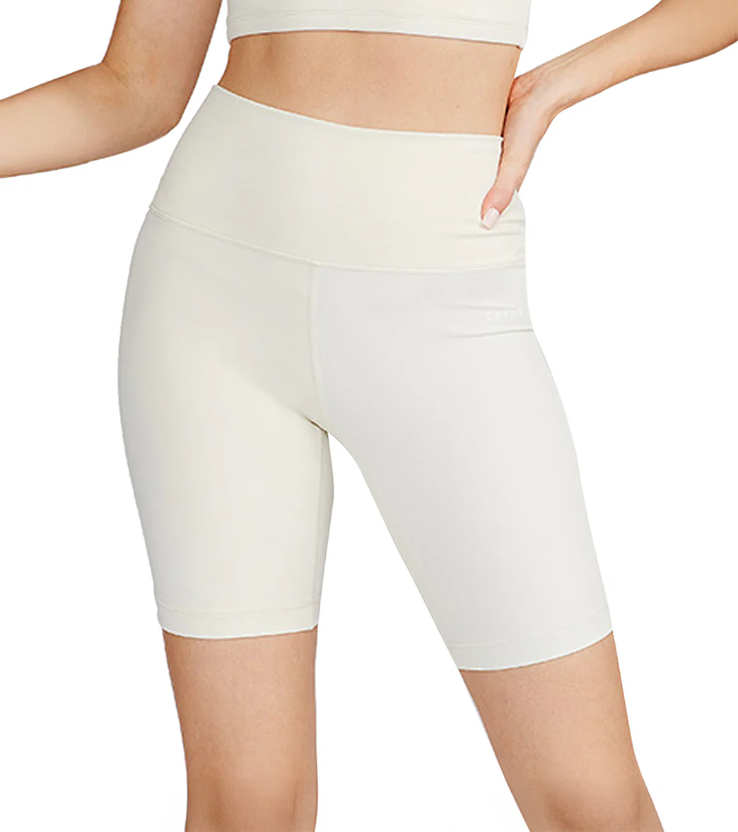 Cream Yoga Drew Biker Shorts 8" - Image 12