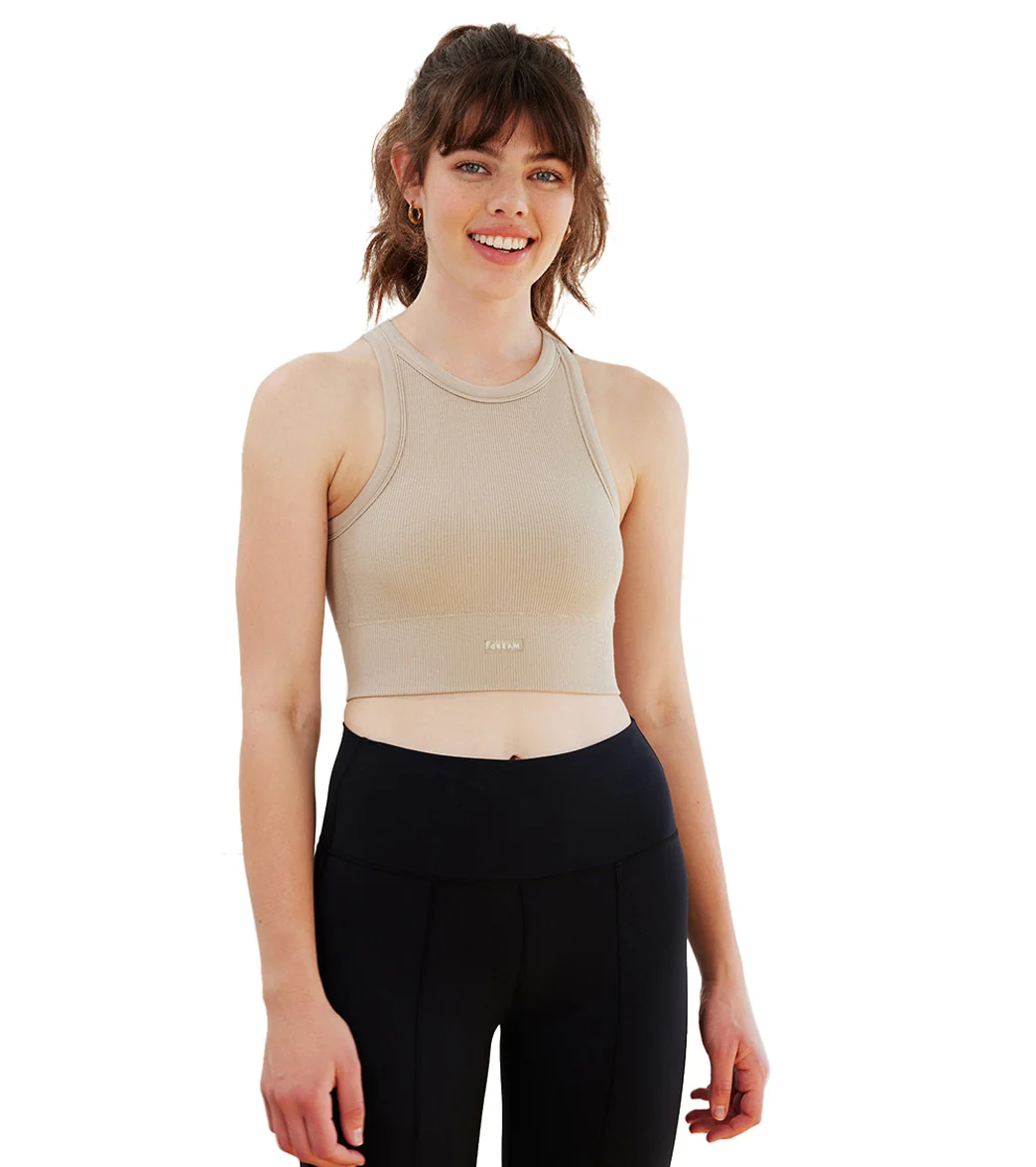 Cream Yoga Rumi Tank Top - Image 12