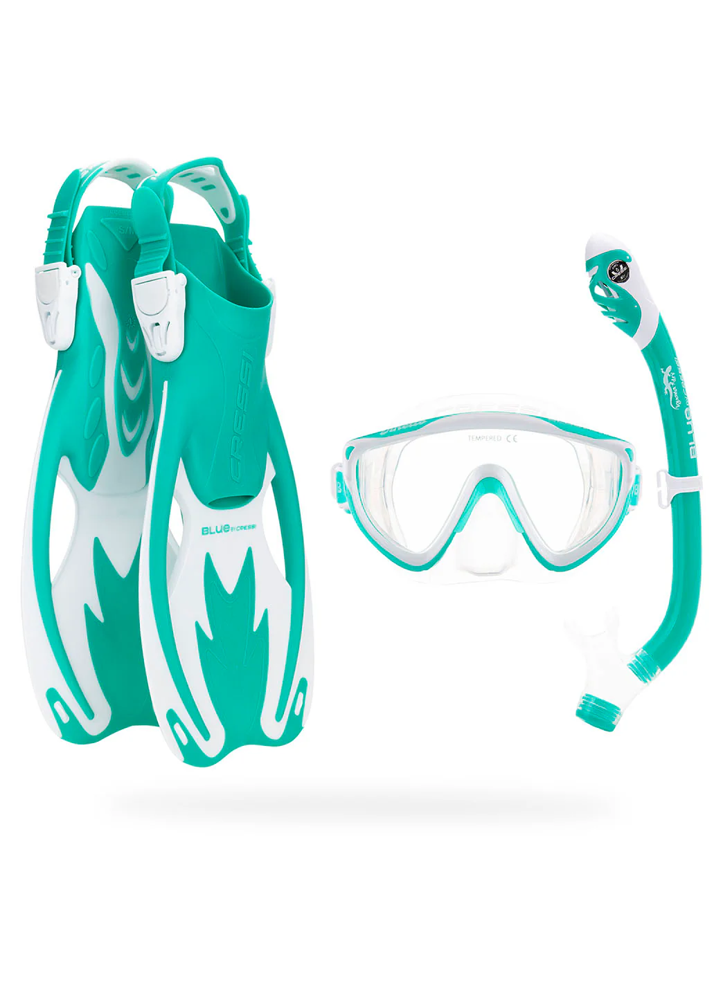 Cressi Kids' Tinetto Rocks Snorkle Dry Set - Image 7