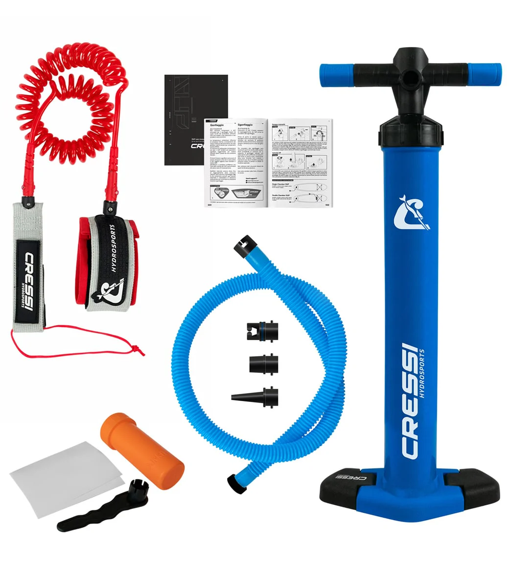 Cressi Set Isup Fury Touring Dc 12’2’' Rosso Inflatable SUP - Image 2