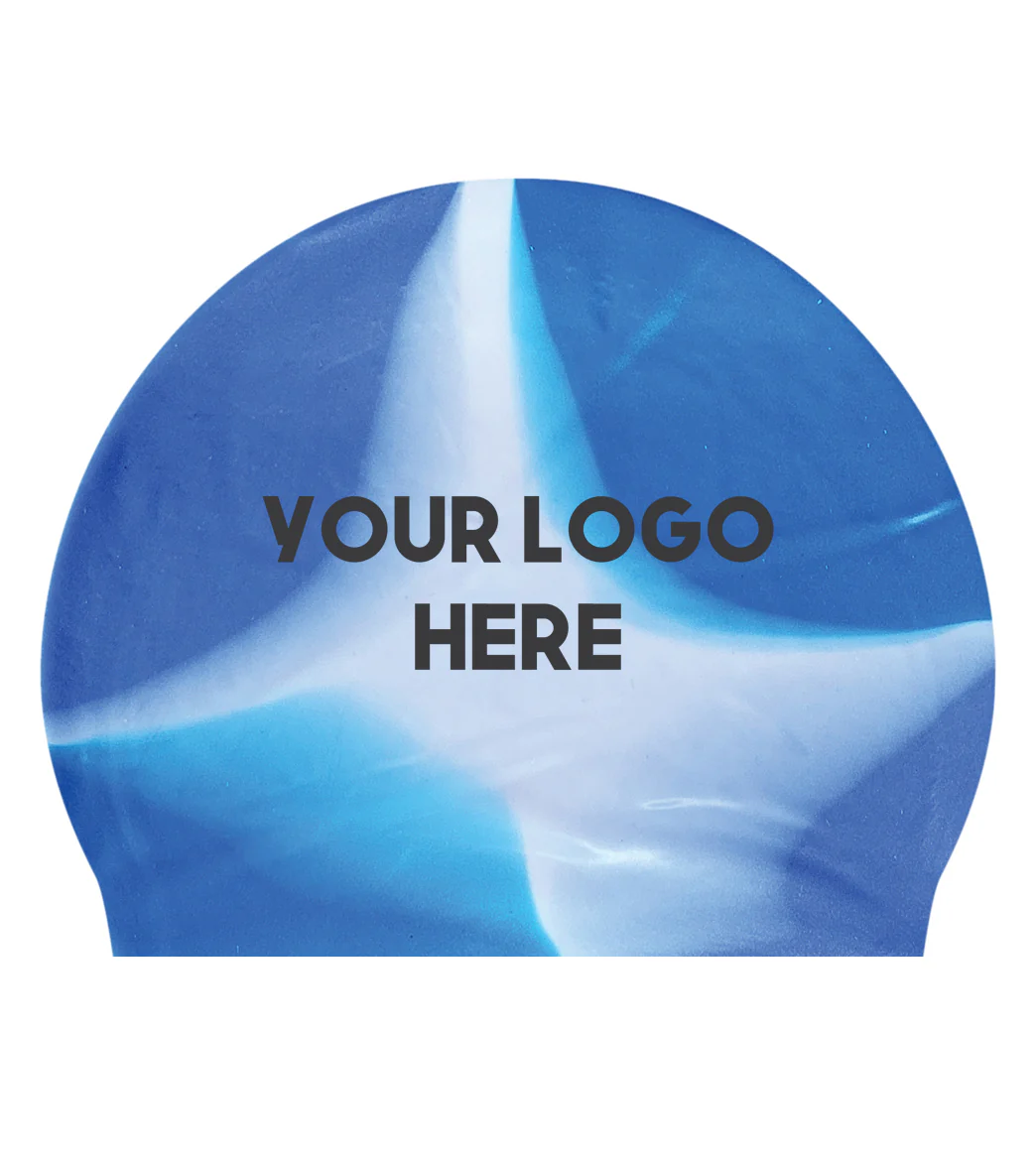 Custom Multicolor Silicone Swim Caps - Image 41
