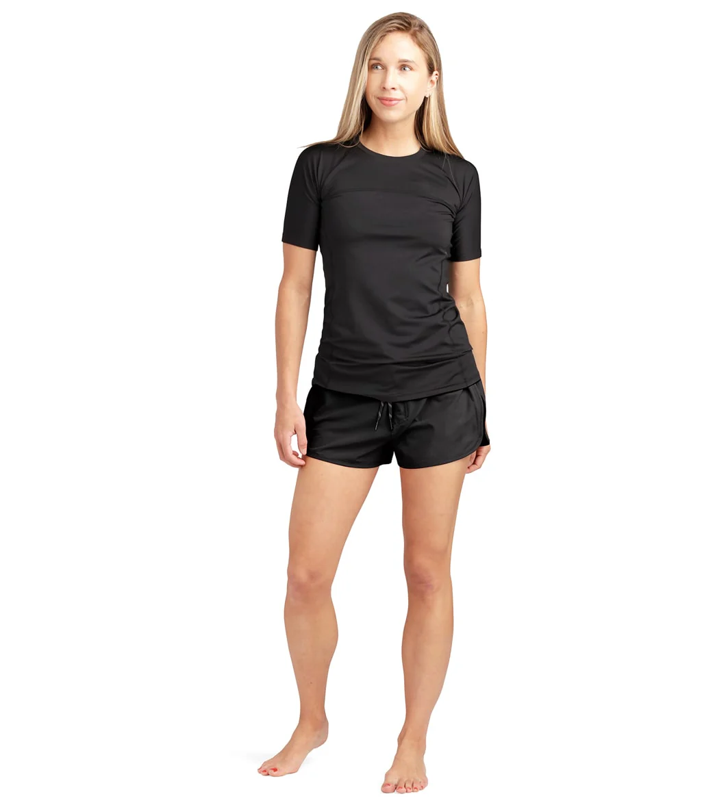 Dakine Women's HD Crew Short Sleeve UPF 50 Rash Guard - Image 9
