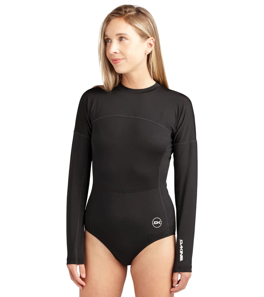 Dakine Women's HD Long Sleeve UPF 50 One Piece Swimsuit - Image 11
