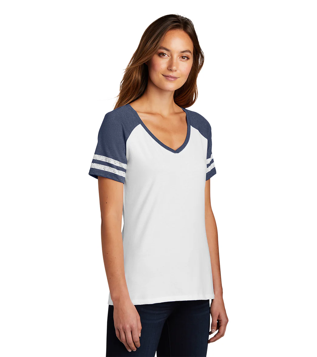 District Women’s Game V-Neck T-Shirt - Image 56