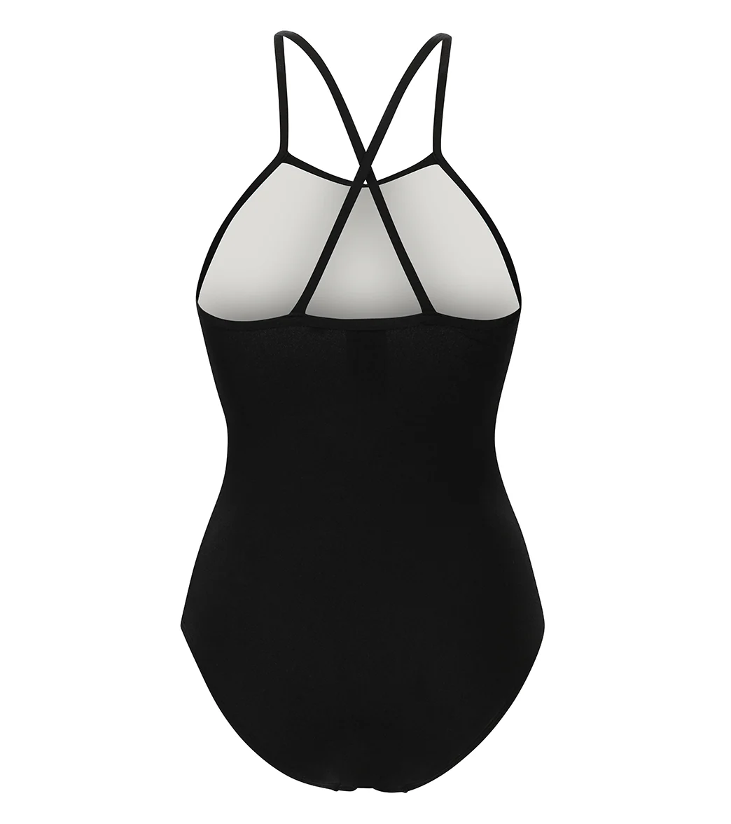 Dolfin Aquashape Women's Color Block Moderate One Piece Swimsuit - Image 6