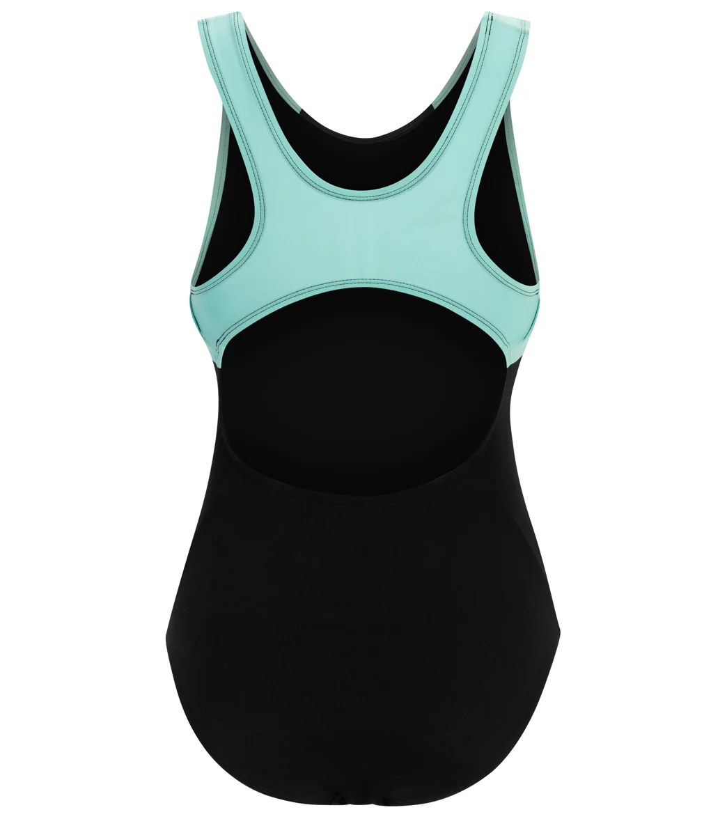 Dolfin Aquashape Women's Color Block One Piece Swimsuit - Image 6