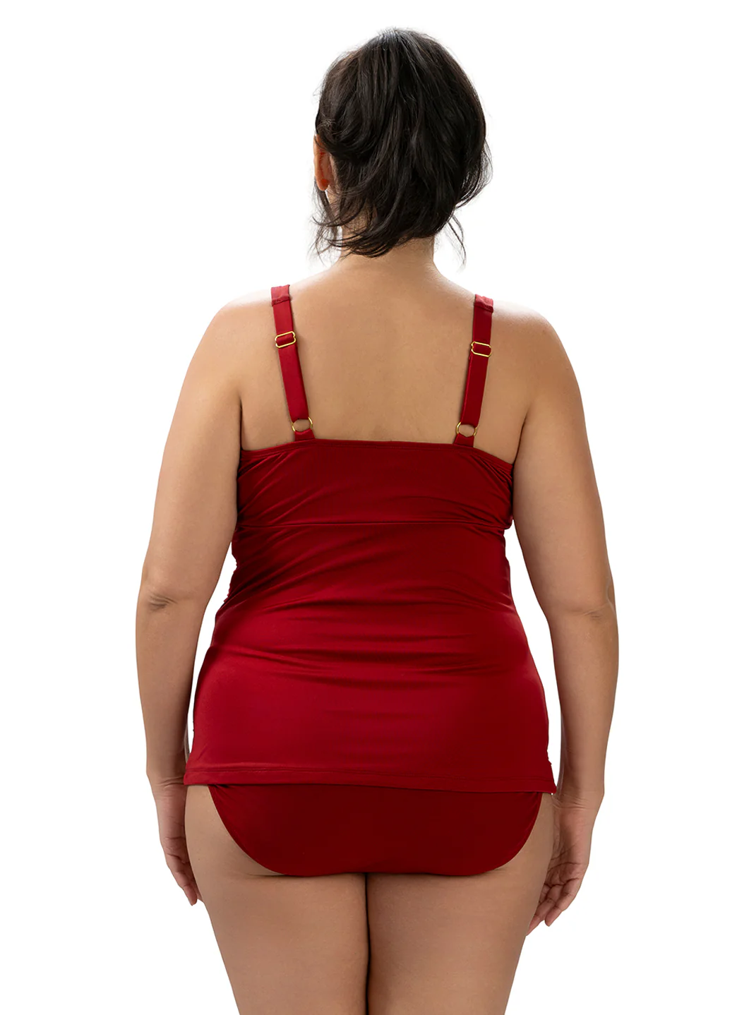Dolfin Aquashape Women's Wrap Tankini Swimsuit Top - Image 7