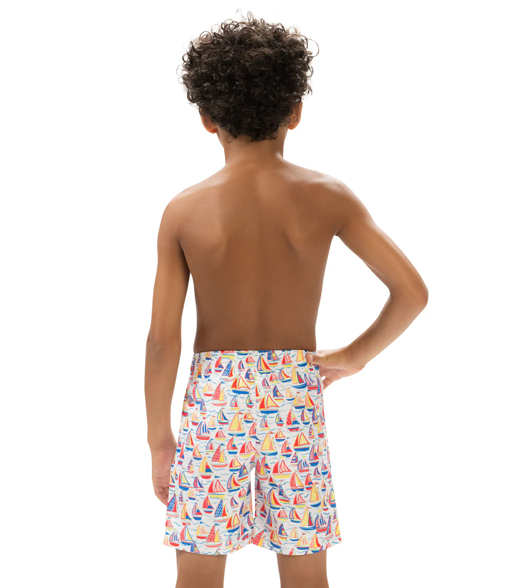 Dolfin Boys' High Tide Printed Swim Trunk (Little Kid) - Image 2