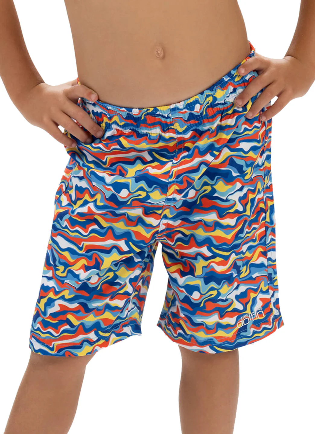 Dolfin Boys' Surfin Print Swim Trunks (Toddler, Little Kid) - Image 2