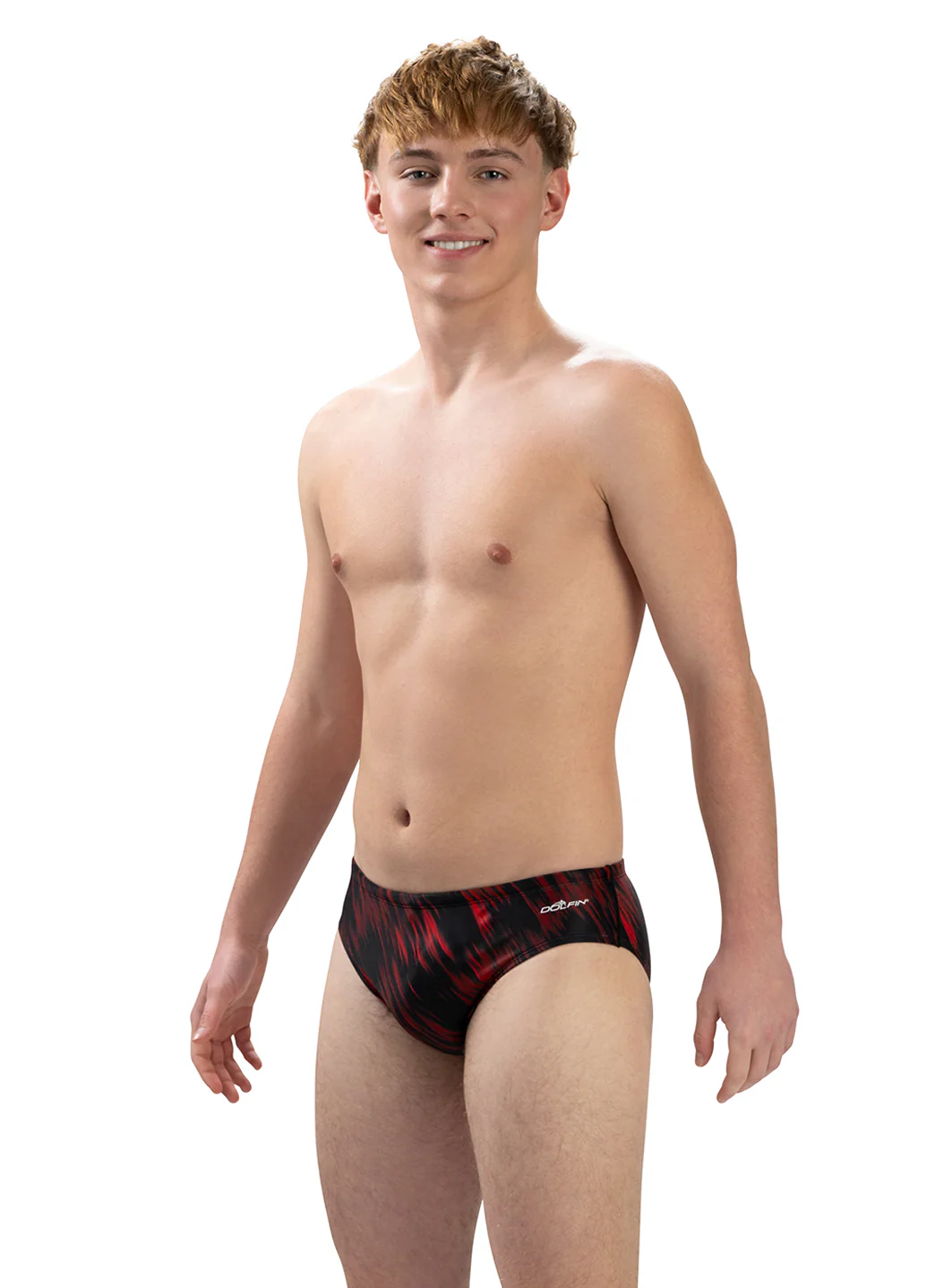 Dolfin Men's Reliance Flash Asymmetrical Racer Brief Swimsuit - Image 10