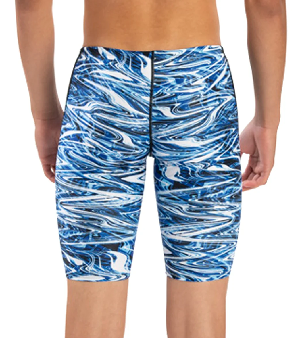 Dolfin Men's Reliance Jet Stream Spliced Jammer Swimsuit - Image 2