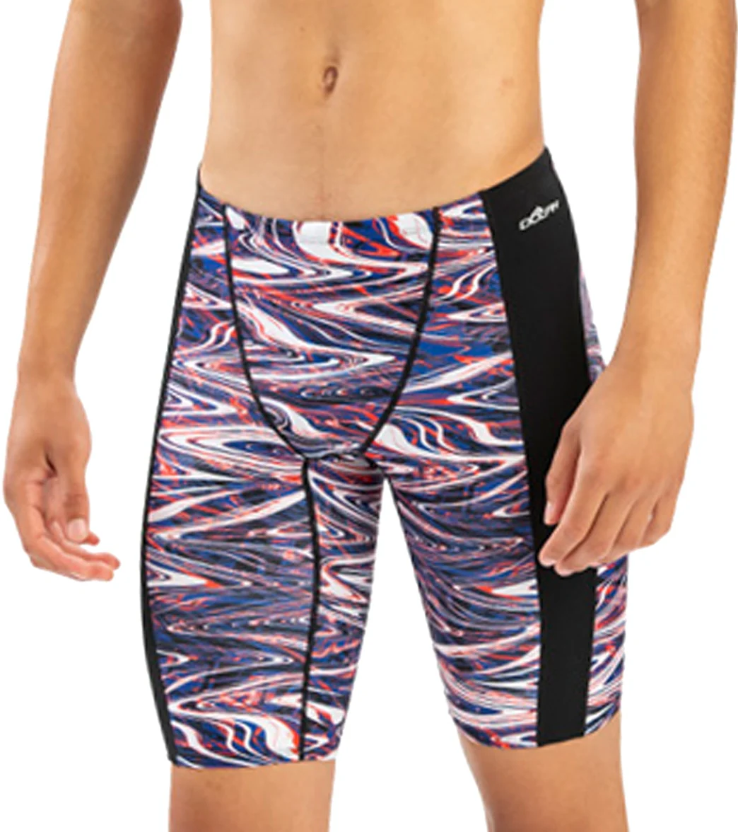 Dolfin Men's Reliance Jet Stream Spliced Jammer Swimsuit - Image 9