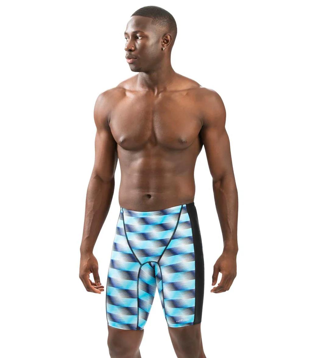 Dolfin Men's XtraSleek Eco Sonar Print Spliced Jammer Swimsuit - Image 10