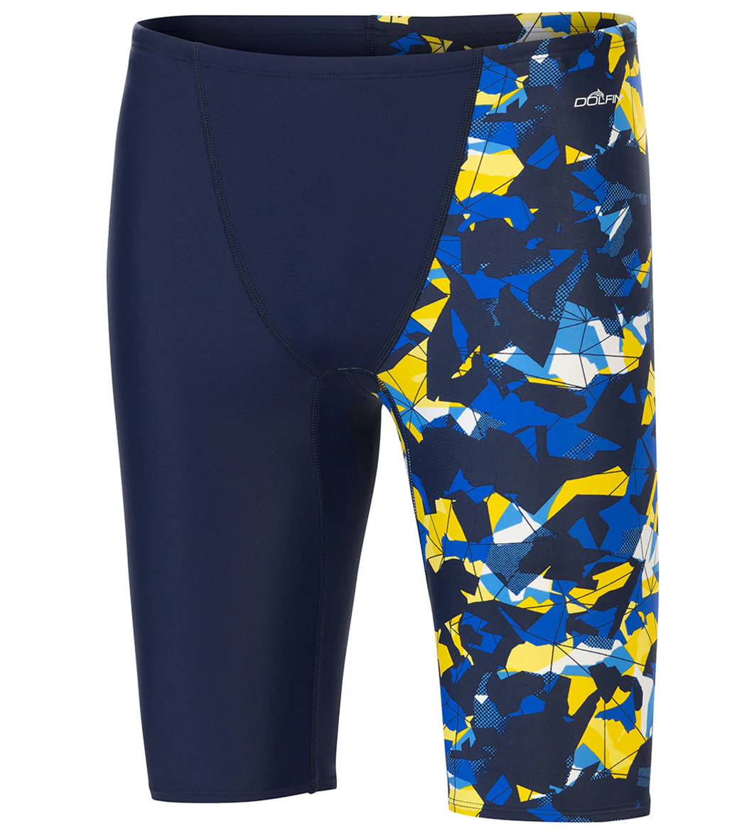 Dolfin Men's Xtrasleek Implode Asymmetrical Jammer Swimsuit - Image 18