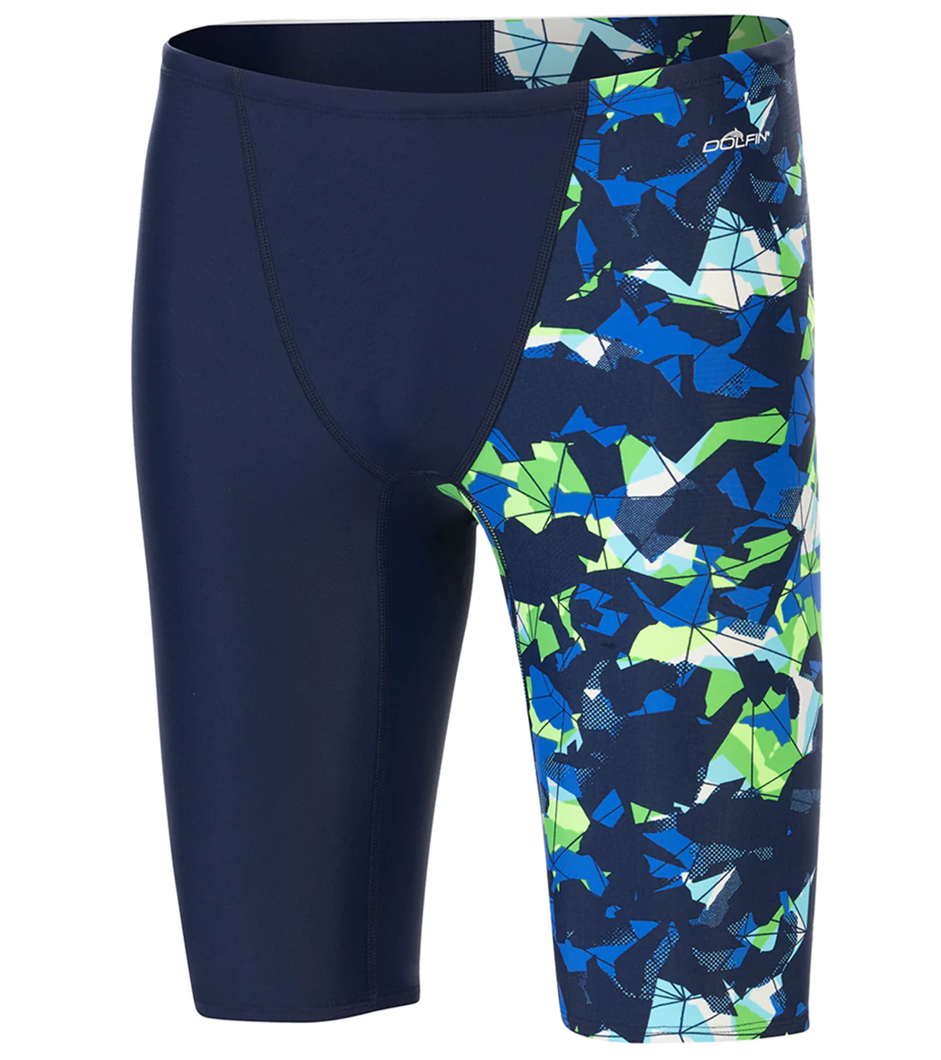Dolfin Men's Xtrasleek Implode Asymmetrical Jammer Swimsuit - Image 26