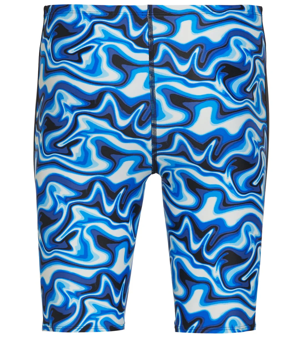 Dolfin Men's Xtrasleek Surge Print Spliced Jammer Swimsuit - Image 18
