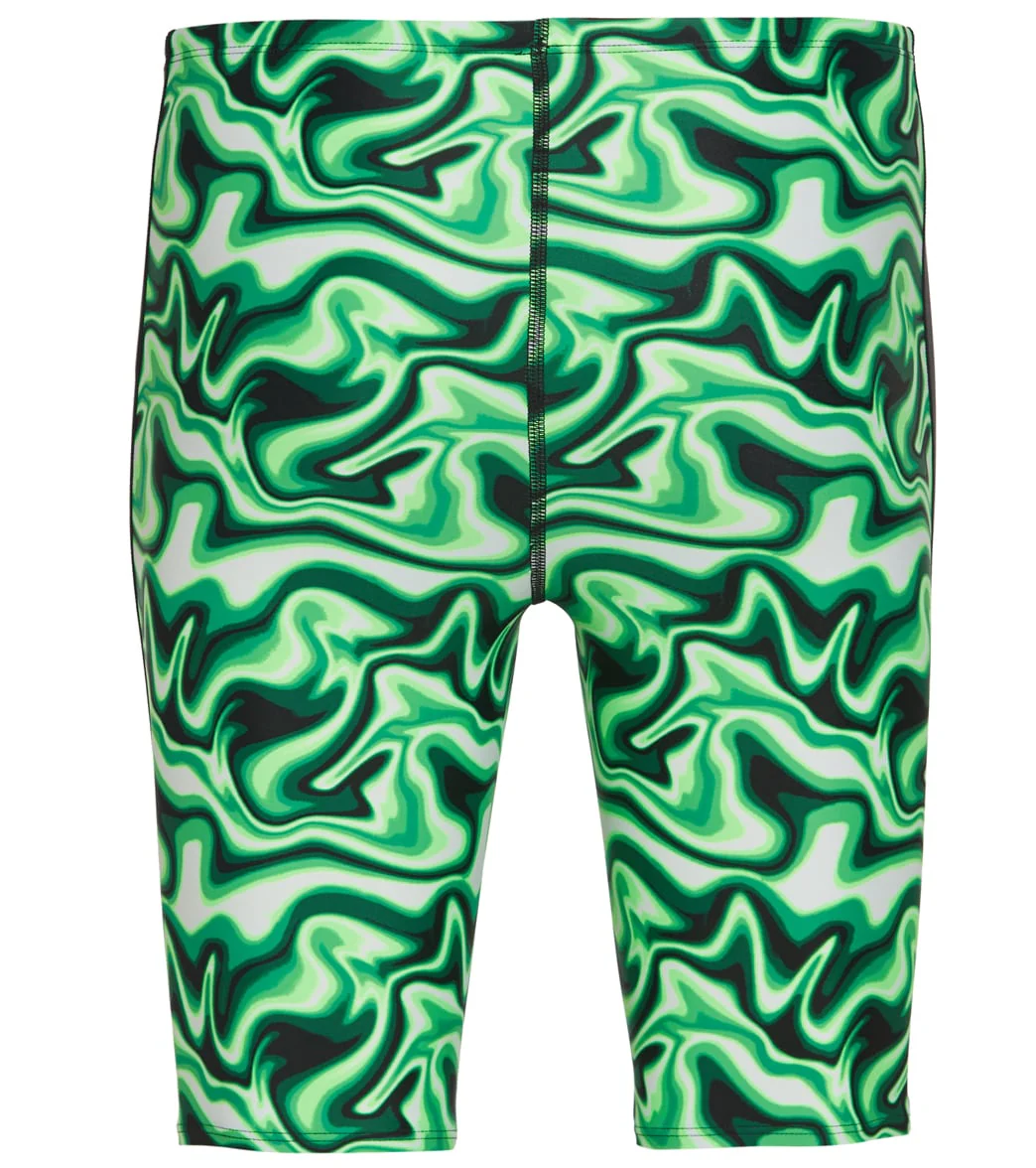 Dolfin Men's Xtrasleek Surge Print Spliced Jammer Swimsuit - Image 4