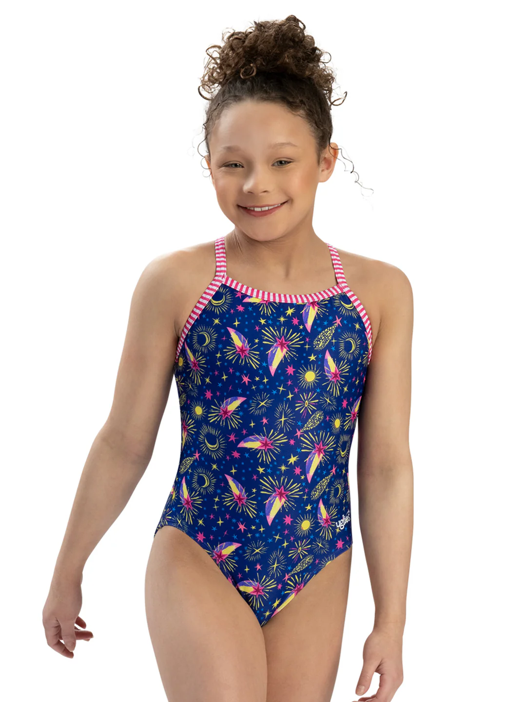 Dolfin Uglies Girls' Moonlight One Piece Swimsuit (Big Kid) - Image 11