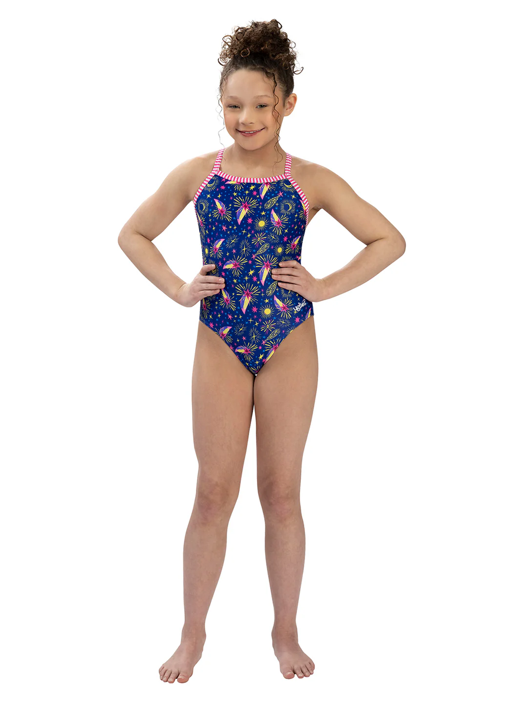 Dolfin Uglies Girls' Moonlight One Piece Swimsuit (Big Kid) - Image 4