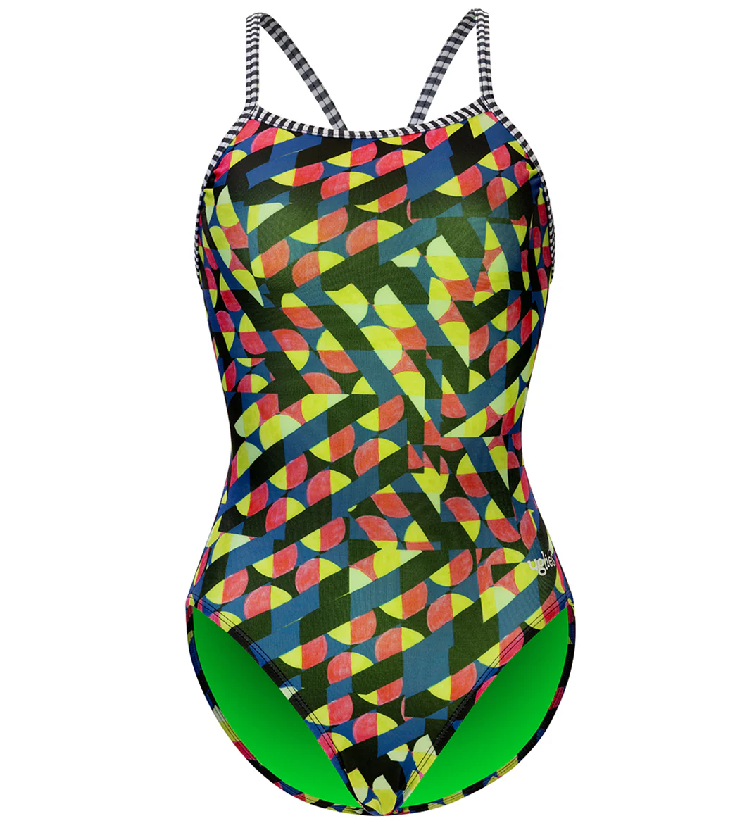 Dolfin Uglies Women's V-2 Back One Piece Swimsuit - Image 2