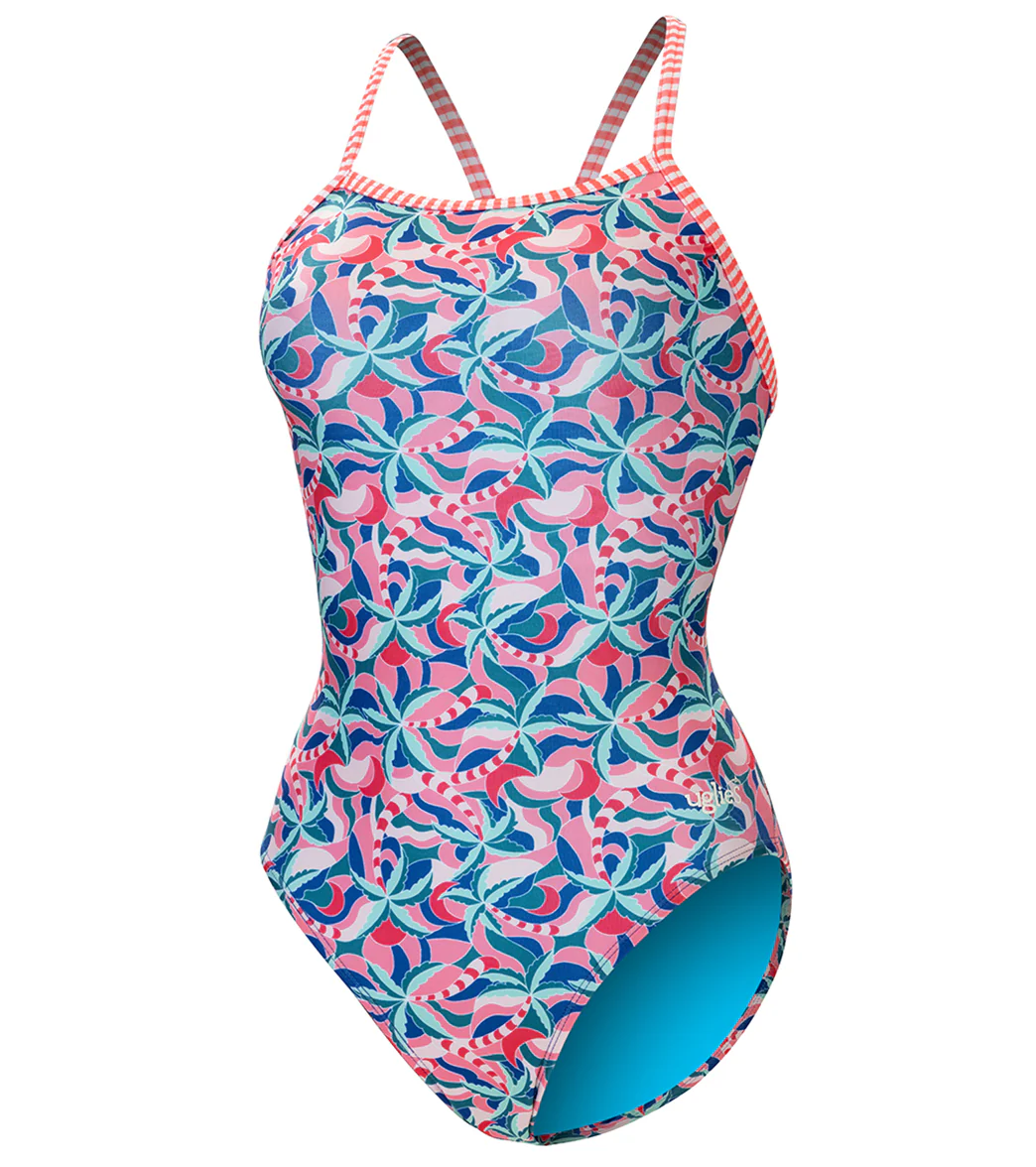 Dolfin Uglies Women's V-2 Back One Piece Swimsuit - Image 30