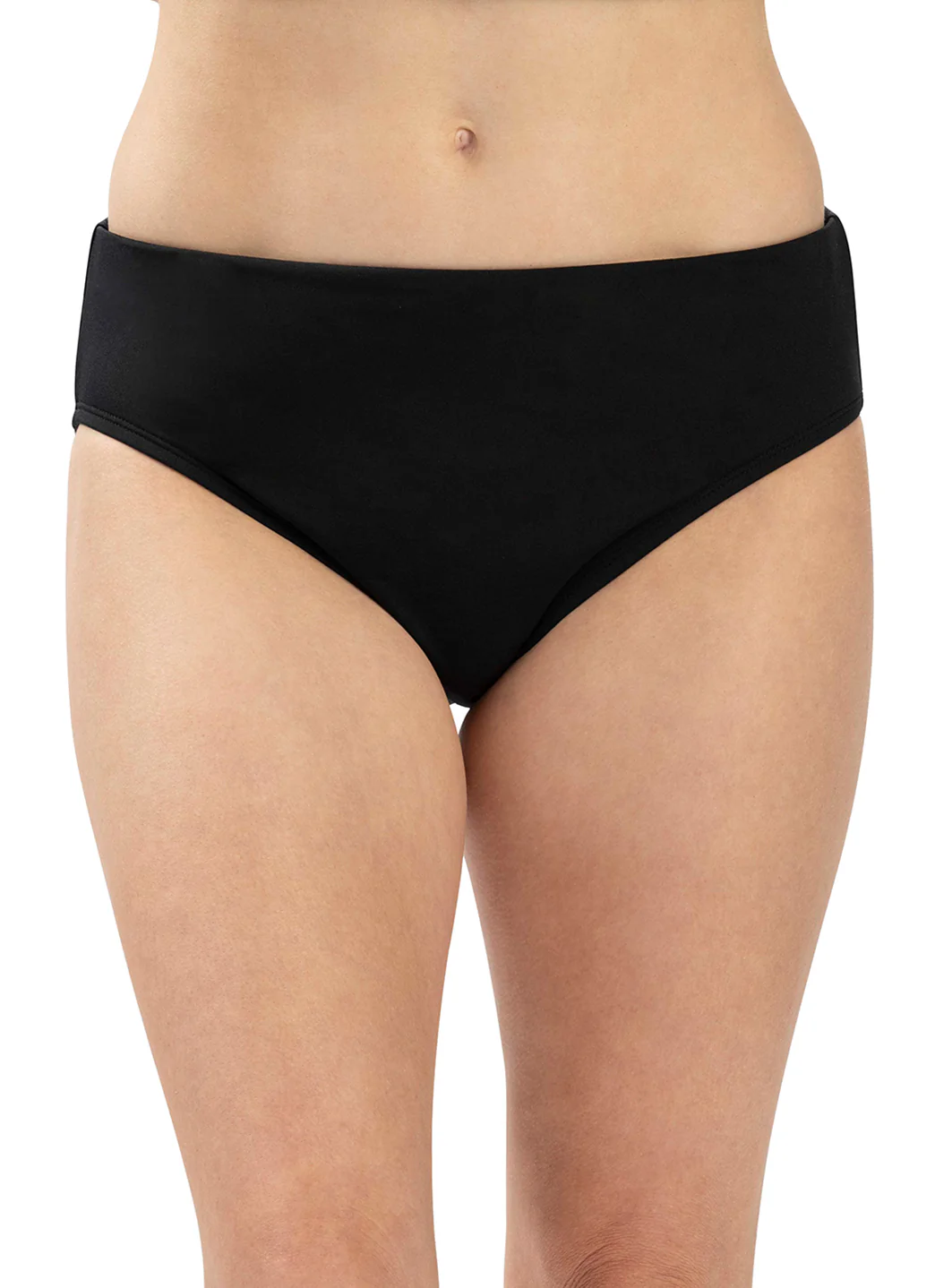 Dolfin Women's Aquashape Solid Mid-Rise Moderate Bikini Bottom - Image 12